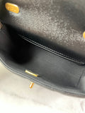 Chanel Mini Black Caviar Chunky Chain Flap Crossbody/Shoulder Bag