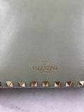 Valentino Light Green Rockstud crossbody/shoulder camera bag