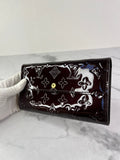 Louis Vuitton Amarante Monogram Vernis Sarah Wallet