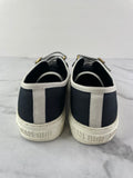 Christian Dior Walk’N’Dior Black Canvas Sneakers Size 37.5