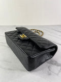 Chanel Small Black Caviar Classic Double Flap Bag