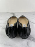 Jimmy Choo Black Patent Romy Flats Size 37