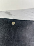 Balenciaga Black Arena Lambskin Giant 12 Silver Continental Wallet