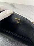 Chanel Mini Black Caviar Chunky Chain Flap Crossbody/Shoulder Bag