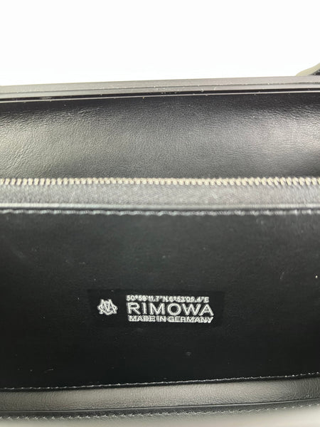 RIMOWA Black PERSONAL ALUMINUM Crossbody/Shoulder Bag
