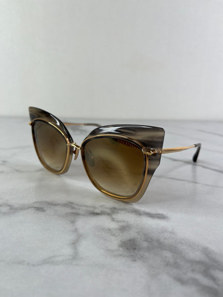 DITA STORMY Brown/Gold Sunglasses