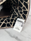 VALENTINO Naturale/Black/Fondant Iconographe Fabric Le Troisième Tote Shoulder/Crossbody Bag