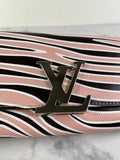 LOUIS VUITTON Pink Zebra Print Epi Leather Louise MM Chain Crossbody/Shoulder Bag