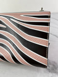 LOUIS VUITTON Pink Zebra Print Epi Leather Louise MM Chain Crossbody/Shoulder Bag