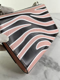 LOUIS VUITTON Pink Zebra Print Epi Leather Louise MM Chain Crossbody/Shoulder Bag