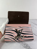 LOUIS VUITTON Pink Zebra Print Epi Leather Louise MM Chain Crossbody/Shoulder Bag