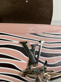 LOUIS VUITTON Pink Zebra Print Epi Leather Louise MM Chain Crossbody/Shoulder Bag