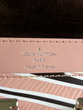 LOUIS VUITTON Pink Zebra Print Epi Leather Louise MM Chain Crossbody/Shoulder Bag