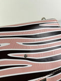 LOUIS VUITTON Pink Zebra Print Epi Leather Louise MM Chain Crossbody/Shoulder Bag