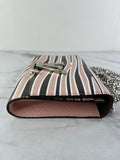 LOUIS VUITTON Pink Zebra Print Epi Leather Louise MM Chain Crossbody/Shoulder Bag
