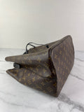 LOUIS VUITTON Monogram NÉONOÉ MM Black Crossbody/Shoulder Bag