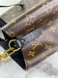 LOUIS VUITTON Monogram NÉONOÉ MM Black Crossbody/Shoulder Bag