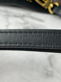 LOUIS VUITTON Monogram NÉONOÉ MM Black Crossbody/Shoulder Bag