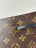 LOUIS VUITTON Monogram NÉONOÉ MM Black Crossbody/Shoulder Bag