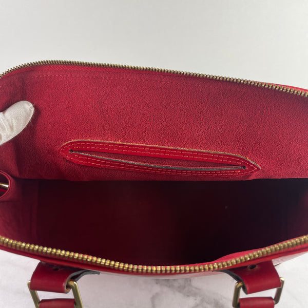Louis Vuitton Red Epi Alma PM