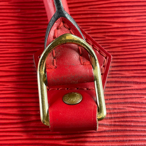Louis Vuitton Red Epi Alma PM