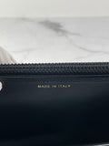 CHANEL Black Lambskin Quilted Trendy CC Wallet On Chain WOC Crossbody/Shoulder Bag