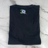 GUCCI Women’s Black Oversize Cotton Logo T-Shirt Size XS