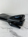 Saint Laurent Black Vanity Softy Calfskin Knee High Boots Size 36