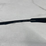 Louis Vuitton Unisex Black Cyclone Metal Mirror Sunglasses