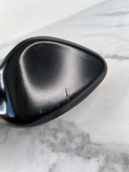 Saint Laurent Black Vanity Softy Calfskin Knee High Boots Size 36