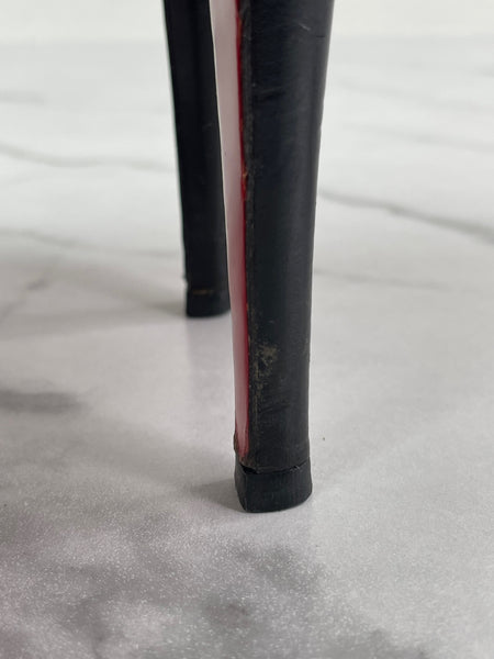 CHRISTIAN LOUBOUTIN Black Calf Hair Altadama Astrakhan Peep Toe Pumps Size 38.5