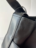 LOUIS VUITTON Black Epi Sac D’epaule GM Shoulder Bag