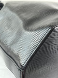LOUIS VUITTON Black Epi Sac D’epaule GM Shoulder Bag