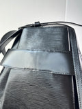 LOUIS VUITTON Black Epi Sac D’epaule GM Shoulder Bag