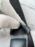 LOUIS VUITTON Black Epi Sac D’epaule GM Shoulder Bag