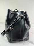 LOUIS VUITTON Black Epi Leather Petit Noe Shoulder Bag
