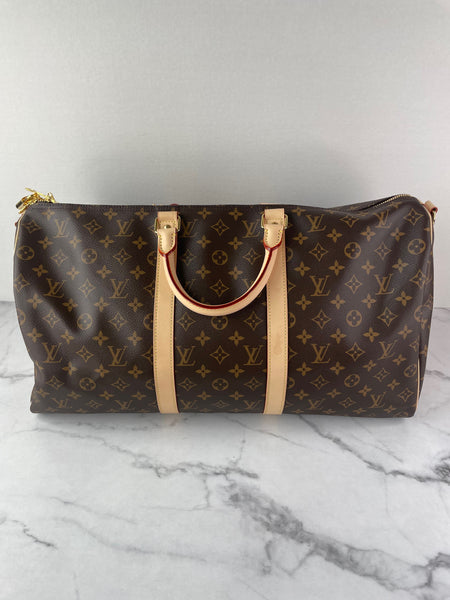 LOUIS VUITTON Monogram Keepall Bandoulière 50