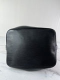 LOUIS VUITTON Black Epi Leather Petit Noe Shoulder Bag
