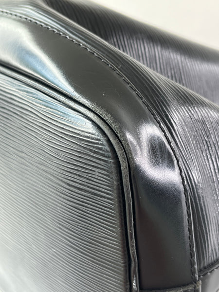 LOUIS VUITTON Black Epi Leather Petit Noe Shoulder Bag