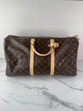LOUIS VUITTON Monogram Keepall Bandoulière 50