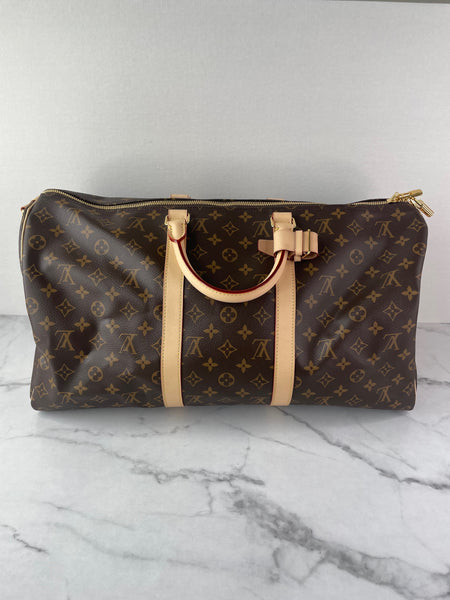 LOUIS VUITTON Monogram Keepall Bandoulière 50