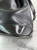 LOUIS VUITTON Black Epi Leather Petit Noe Shoulder Bag