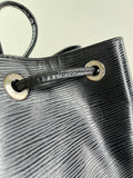 LOUIS VUITTON Black Epi Leather Petit Noe Shoulder Bag