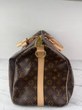 LOUIS VUITTON Monogram Keepall Bandoulière 50