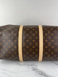 LOUIS VUITTON Monogram Keepall Bandoulière 50