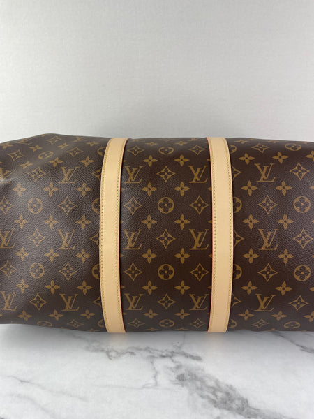 LOUIS VUITTON Monogram Keepall Bandoulière 50