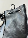 LOUIS VUITTON Black Epi Leather Petit Noe Shoulder Bag