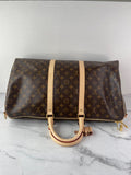 LOUIS VUITTON Monogram Keepall Bandoulière 50