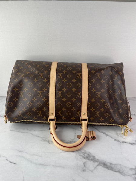 LOUIS VUITTON Monogram Keepall Bandoulière 50