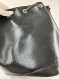 LOUIS VUITTON Black Epi Leather Petit Noe Shoulder Bag